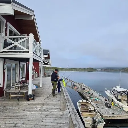 Ferienhaus Northcape Nature Rorbuer - 2 - Balcony South Gjesvær