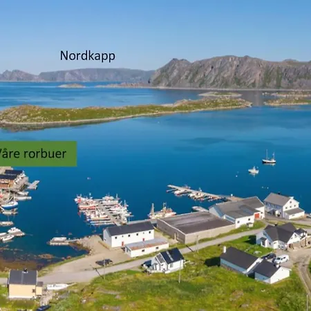 Northcape Nature Rorbuer - 2 - Balcony South Holiday home *