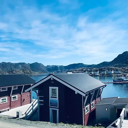 Northcape Nature Rorbuer - 2 - Balcony South Ferienhaus