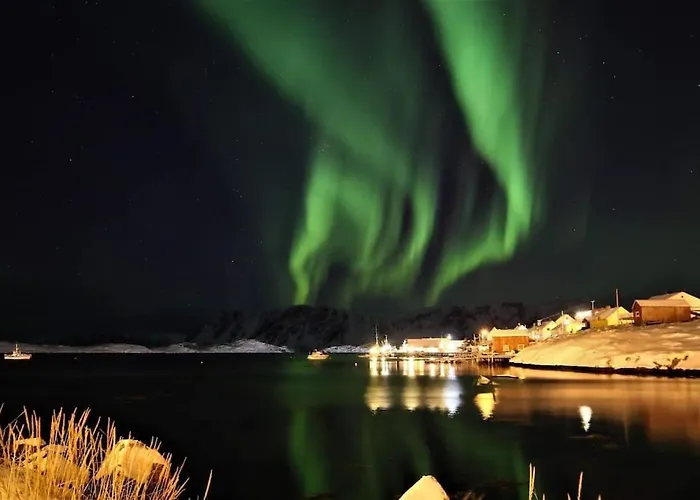 Northcape Nature Rorbuer - 2 - Balcony South Ferienhaus Gjesvær